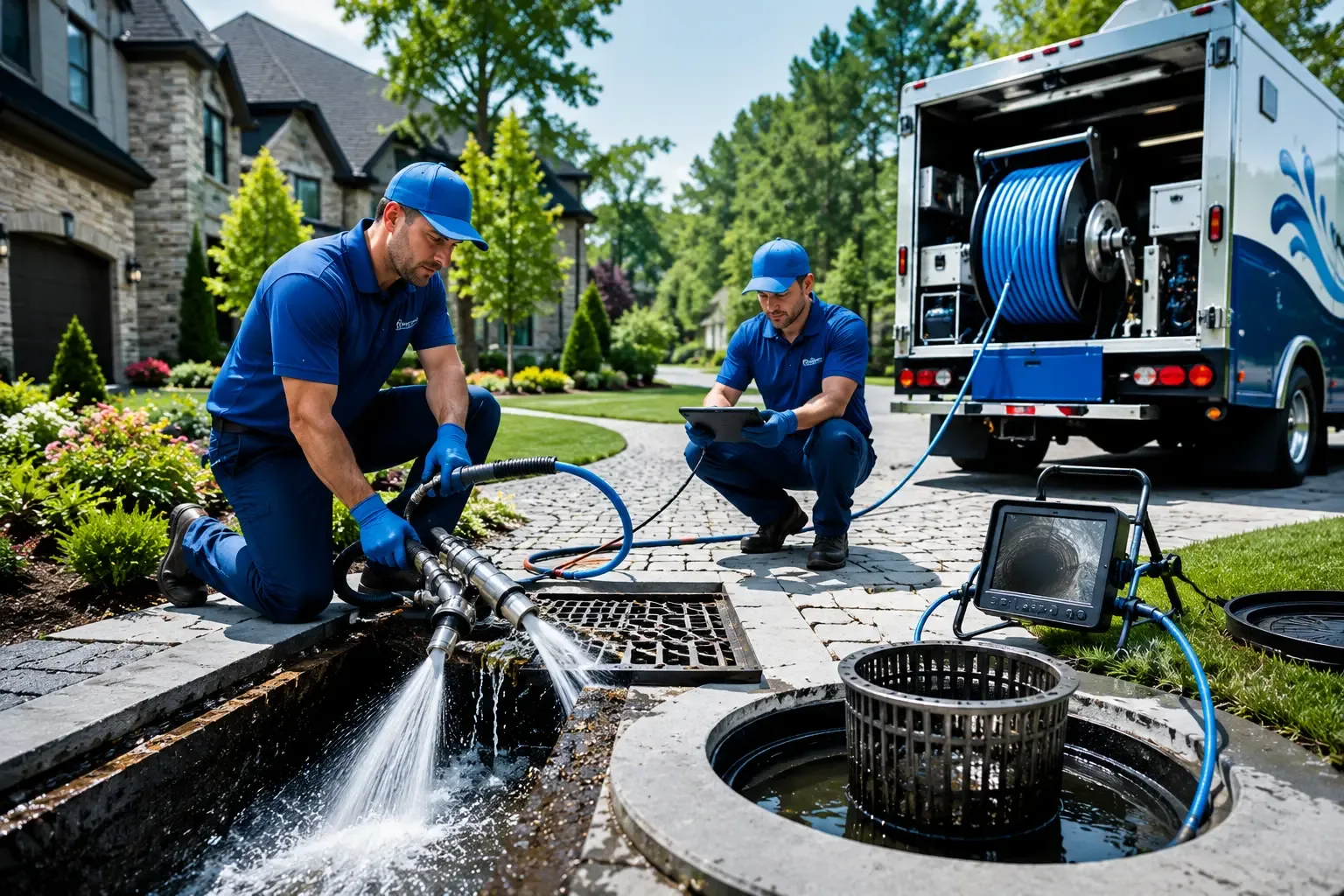 Local outdoor drain cleaning professionals in Camden, IN