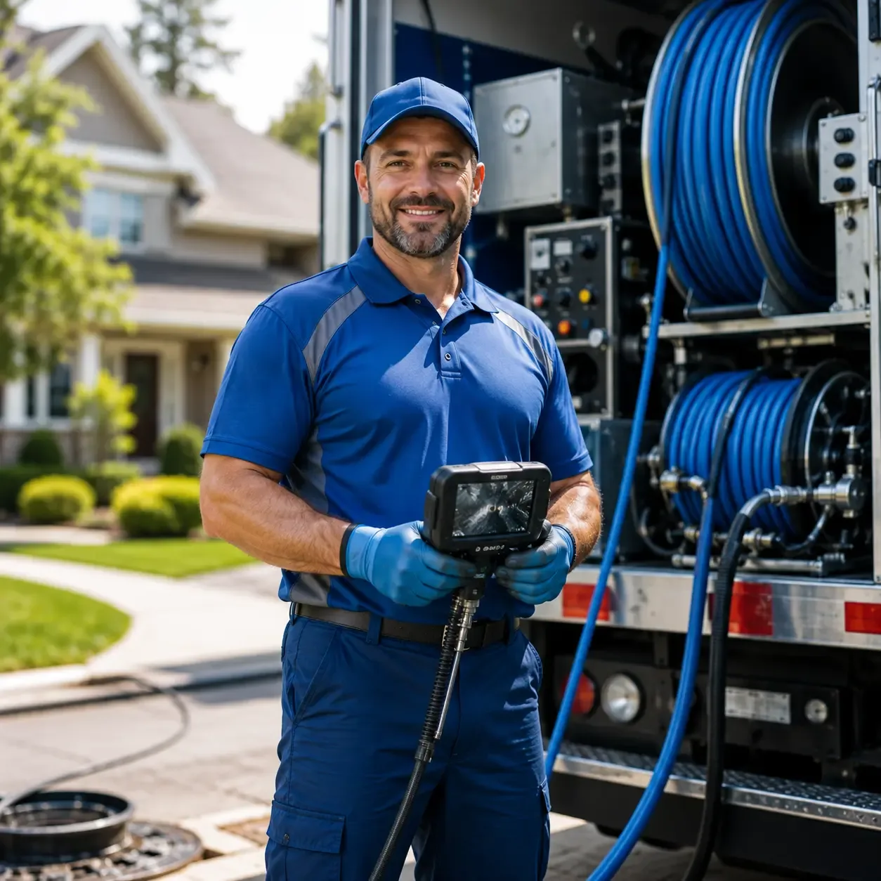 Local outdoor drain cleaning specialists in Camden, IN